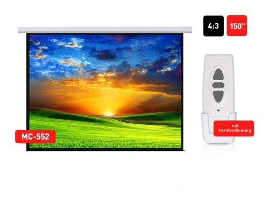 Projector Screen MC-552 eletric 150 inches
