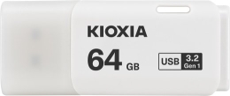 Kioxia TransMemory U301 USB flash drive 64 USB Type-A 3.2 Gen 1 (3.1 Gen 1) White