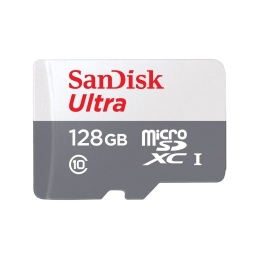 SanDisk Ultra memory card 128 MicroSDXC Class 10 (SDSQUNR-128G-GN3MN)