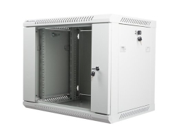 Wall-Mounted Rack 19'' 9U 600X450mm grey