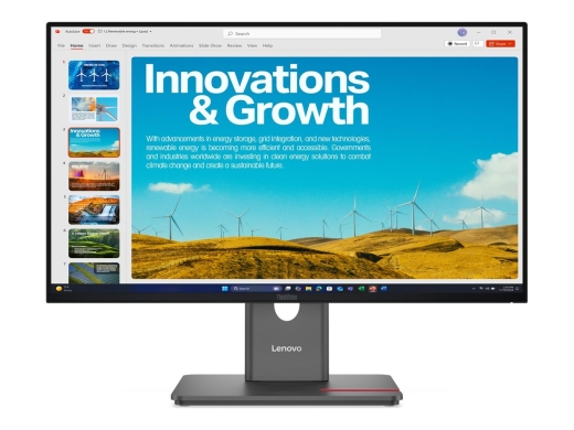 Lenovo ThinkVision P24QD-40 23.8 " IPS 16:9 120 Hz 6 ms 2560 x 1440 pixels 300 cd/m² HDMI ports quantity 1 Warranty 36 month(s)