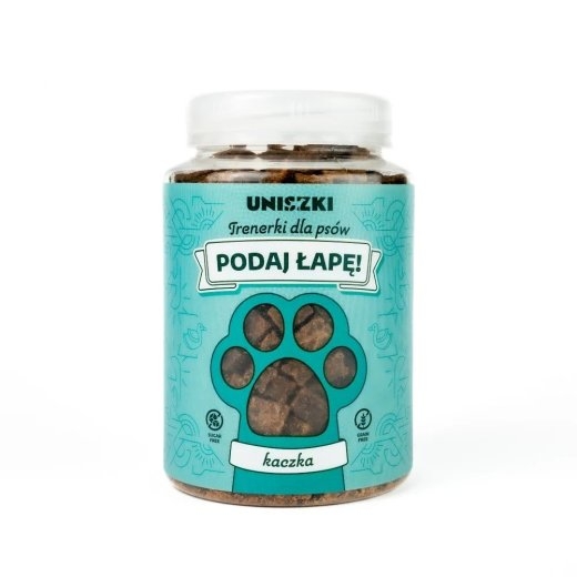 UNISZKI Podaj łapę Duck - dog treat - 210g