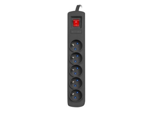 Power strip ARC5 5 m ARC5/15/CZ black