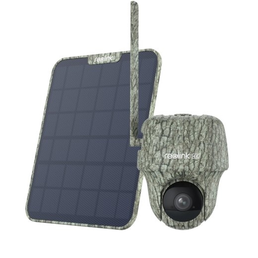 Reolink Hunting Camera with Solar Panel Go Series G450 PTZ 8 MP Fixed Micro SD, Max. 128