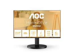 AOC 24B3CF2 23.8 " IPS FHD 16:9 120 Hz 4 ms 1920 x 1080 pixels 300 cd/m² HDMI ports quantity 1 Black