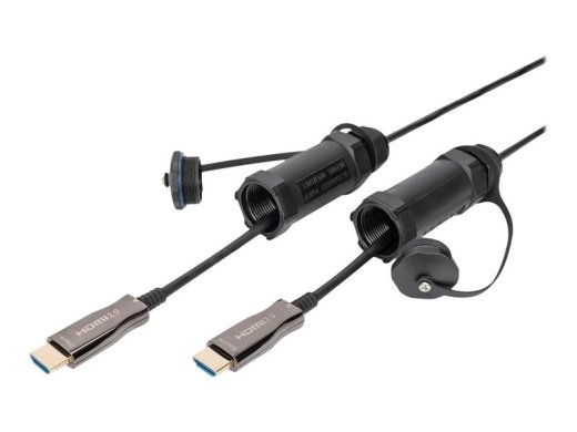 DIGITUS HDMI cable with Ethernet AK-330130-150-S - 15 m