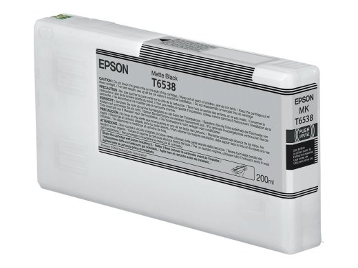 EPSON T65380N Matte Black Ink Cartridge (200ml) Epson C13T65380N Epson UltraChrome High Dynamic Range Matte black