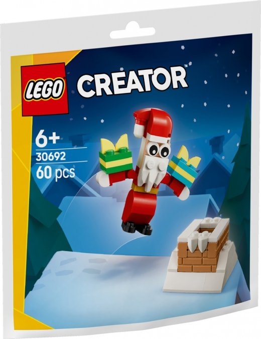 Blocks Creator 30692 Christmas Chimney Fun with Santa