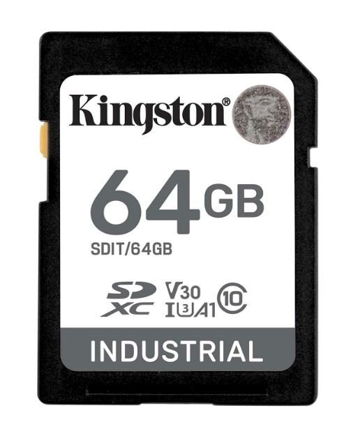 Memory card microSD 64GB CL10 UHS-I Industrial