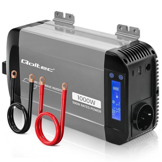 Pure sine wave inverter 12V to 230V 500W 1000W