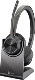 Voyager 4320-MS-Teams USB-C/BT700 Headphones + Charging Stand 77Z32AA