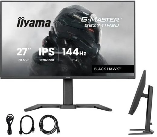 iiyama G-MASTER GB2741HSU-B1 computer monitor 68.6 cm (27") 1920 x 1080 pixels Full HD LED Black