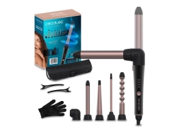 Cecotec Hair Curler SurfCare MultiWaves Multi-head Ceramic heating system Temperature (min) 140 °C Temperature (max) 200 °C 46 W