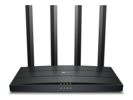 TP-LINK AX1500 Wi-Fi 6 Router Archer AX17 802.11ax 10/100/1000 Mbit/s Ethernet LAN (RJ-45) ports 3 Mesh Support Yes MU-MiMO Yes No mobile broadband...
