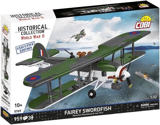 Blocks Fairey Swordfish Executive Edition 959 pieces