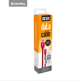 ColorWay Data Cable Apple Lightning Charging cable 2.1 A