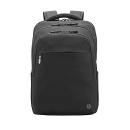 HP Business 17.3 Backpack, RFID & Bluetooth tracker Pocket, Cable pass-through, Sanitizable - Black