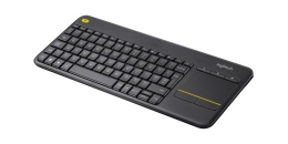 LOGITECH Wireless Touch Keyboard k400 Plus - INT BLACK