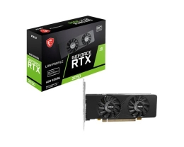 MSI GEFORCE RTX 3050 LP E 6G OC graphics card NVIDIA 6 GDDR6