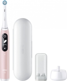 Oral-B Electric Toothbrush iO Series 6 Rechargeable For adults Number of brush heads included 1 Number of teeth brushing modes 5 Pink