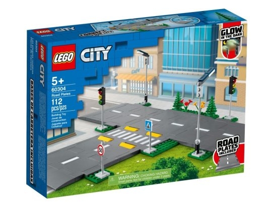 Blocks City 60304 Road Plates