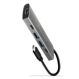 AXAGON Multi-port USB-C 10Gbps hub, 13cm HMC-5G21