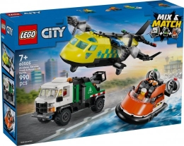 Blocks City 60505 Airplane, Service Truck and Hovercraft Remix