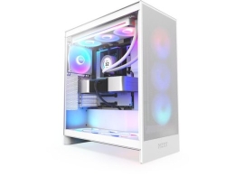 PC case NZXT H7 FLOW RGB MIDI white