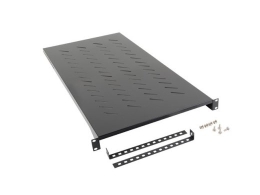 Polka do szaf 19"; 1U 90cm/15kg cz AK-1013-B