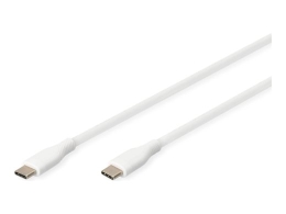 Digitus Silicone Connection Cable AK-300341-020-W USB-C to USB-C