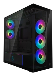 Case ARCTIC EATX Black Midi Tower PC