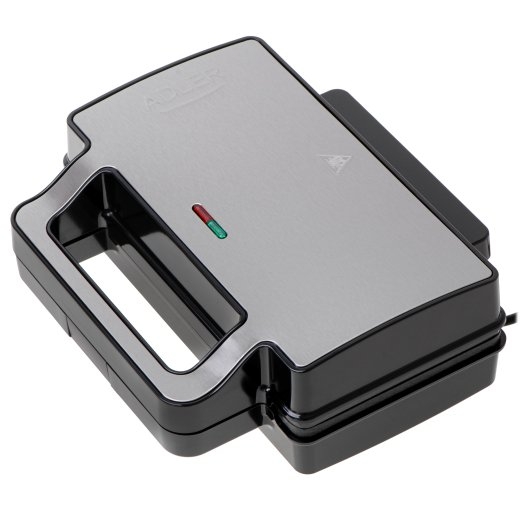 Adler Sandwich maker 2 in 1 AD 3073 1000 W Number of plates 2 Stainless Steel/Black
