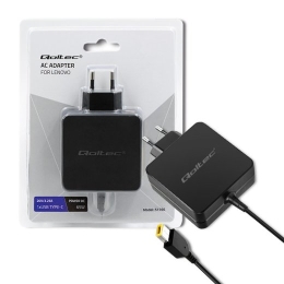 Qoltec 51766 Power adapter for Lenovo 65W 20V 3.25A Slim tip+pin