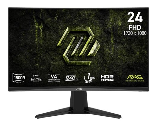 Msi Monitor 23.6 inch MAG 245C X24 LED/FHD/Curved/240Hz/black
