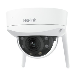 Reolink 4K Ultra HD IK10 Vandal-Proof Camera W437 Dome 8 MP 2.7-13.5mm IP67 H.265 Micro SD, Max. 512