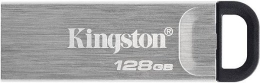 Kingston USB Flash Drive DataTraveler Kyson 128 USB 3.2 Gen 1 Black/Grey