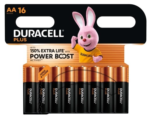 Duracell Plus Boost MN 1500 BL16 AA
