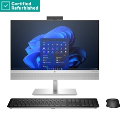 RENEW SILVER HP Elite 840 G9 AIO All-In-One 24 - i5-12500, 16GB, 1TB SSD, 23.8 FHD Non-Touch AG, FPR, Height Adjustable, Win 11 Pro, 1 years