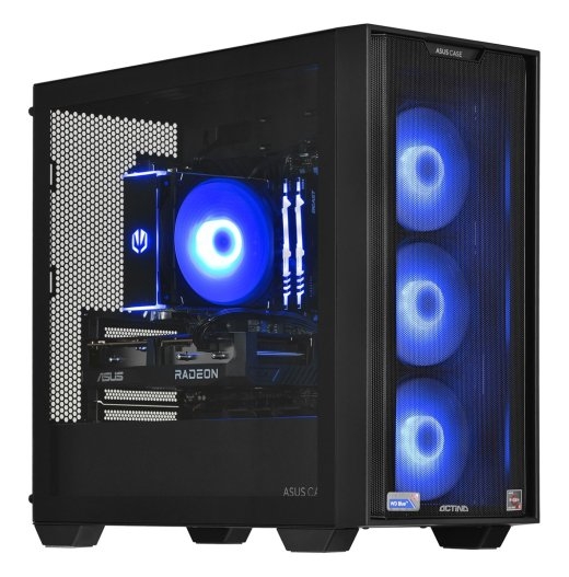 Actina 5901443335832 PC AMD Ryzen™ 5 5600 16 DDR4-SDRAM 1 TB SSD AMD Radeon RX 7600 Mini Tower Black