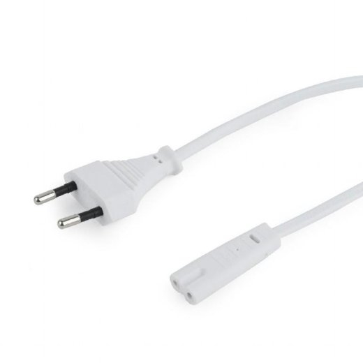 CABLE POWER 1.8M/WHITE PC-184/2-W GEMBIRD