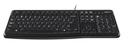 LOGITECH K120 Corded Keyboard black USB OEM - EMEA (US)