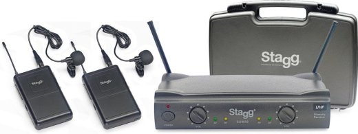 Stagg SUW 50 LL FH Wireless UHF system Black