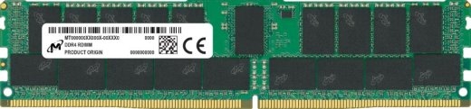 Server Memory Module MICRON DDR4 16GB RDIMM/ECC 3200 MHz 1.2 V Chip Organization 2048Mx72 MTA18ASF2G72PDZ-3G2R