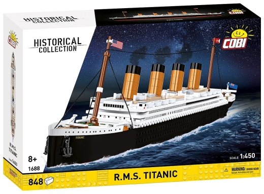 Blocks R.M.S. Titanic 848 pcs.