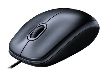 Logitech M90 Wired Mouse USB Type-A Black