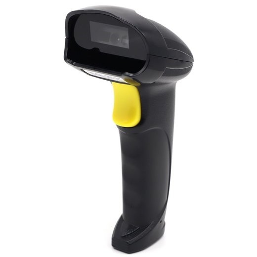 Qoltec 50853 Laser barcode scanner 1D 2D Black