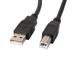 Cable USB 2.0 AM-BM 3M black