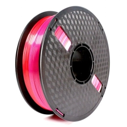 Flashforge Filament, PLA Silk Rainbow 3DP-PLA-SK-01-RP 1.75 mm diameter, 1kg/spool Red/Purple