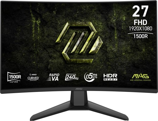 LCD Monitor MSI 27 " 1920 x 1080 pixels Full HD Native aspect ratio 16:9 Curved MAG274CFX24