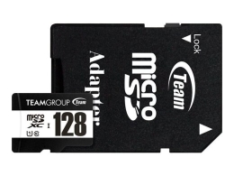 Team - flash memory card - 128 - microSDXC UHS-I U1